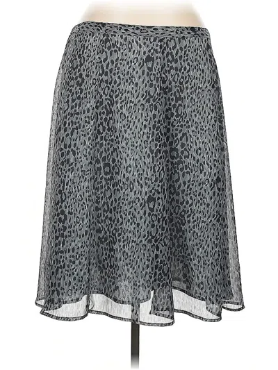 Pre-owned Jaclyn Smith Casual Skirt In Gray