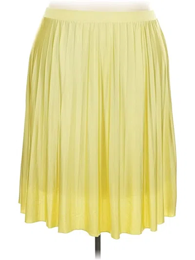 Pre-owned Jaclyn Smith Casual Skirt In Yellow