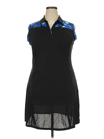 Pre-owned Jaclyn Smith Cocktail Dress In Black