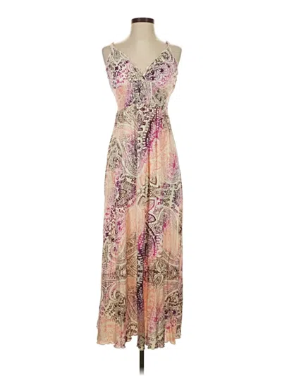 Pre-owned Jaclyn Smith Cocktail Dress In Brown