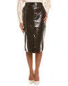 JACLYN SMITH JACLYN SMITH CROC-EMBOSSED PENCIL SKIRT