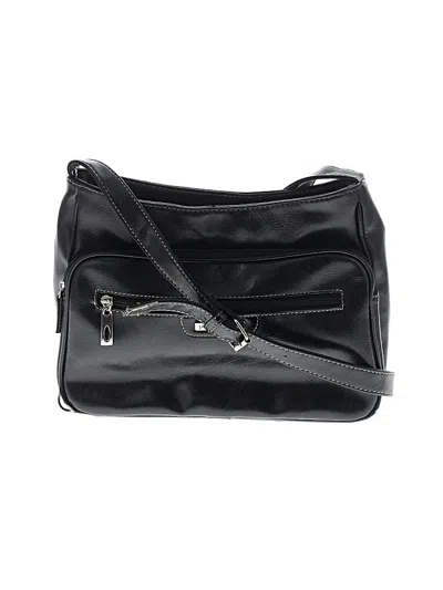 Pre-owned Jaclyn Smith Crossbody Bag In Black