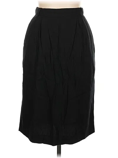 Pre-owned Jaclyn Smith Formal Skirt In Black