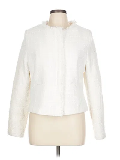 Pre-owned Jaclyn Smith Jacket In White