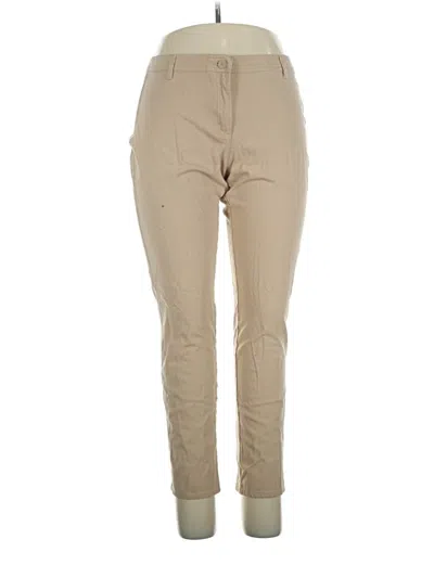 Pre-owned Jaclyn Smith Khaki Pant In Tan