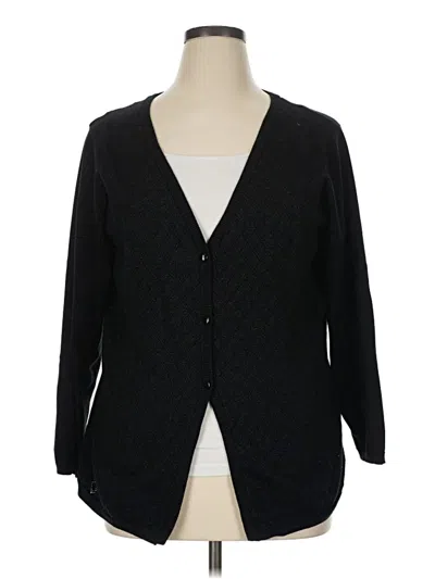 Pre-owned Jaclyn Smith Kimono In Black