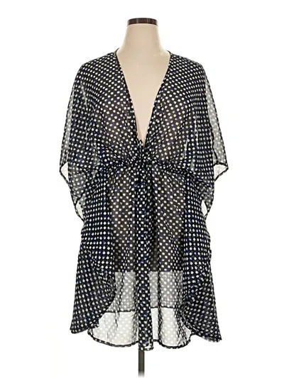 Pre-owned Jaclyn Smith Kimono In Black