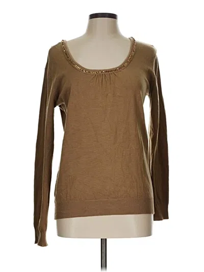 Pre-owned Jaclyn Smith Pullover Sweater In Brown