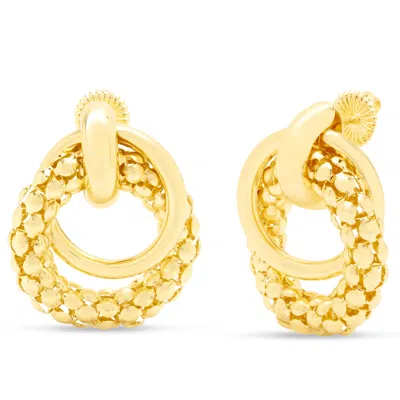 Jaclyn Smith Refined Drop Earrings In Gold
