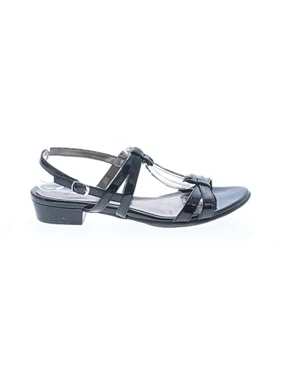 Pre-owned Jaclyn Smith Sandals In Black