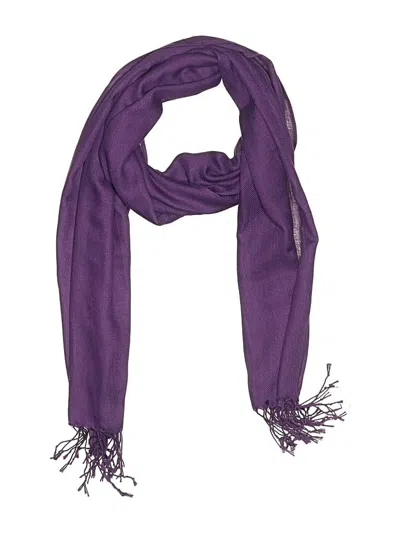 Pre-owned Jaclyn Smith Scarf In Purple
