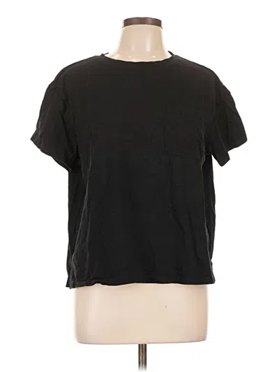 Pre-owned Jaclyn Smith Short Sleeve T-shirt In Black