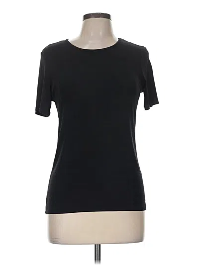 Pre-owned Jaclyn Smith Short Sleeve T-shirt In Black