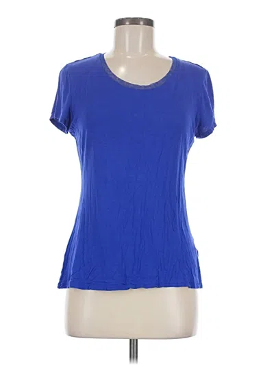 Pre-owned Jaclyn Smith Short Sleeve T-shirt In Blue