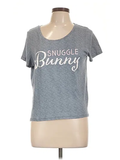 Pre-owned Jaclyn Smith Short Sleeve T-shirt In Gray
