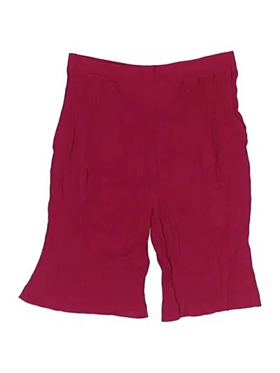 Pre-owned Jaclyn Smith Shorts In Burgundy