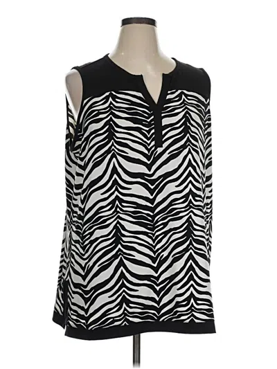 Pre-owned Jaclyn Smith Sleeveless T-shirt In Black