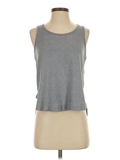 Pre-owned Jaclyn Smith Sleeveless T-shirt In Gray