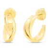 Jaclyn Smith Plated Earrings In Gold