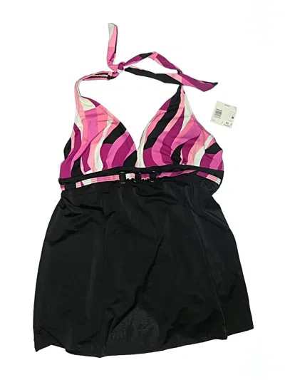 Jaclyn Smith Two Piece Swimsuit In Black