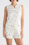 Jaclyn Tennis Short Pajamas
