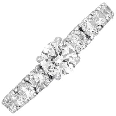Pre-owned Jacob & Co. 0.45 Carat Diamond Gold Engagement Ring In Multi