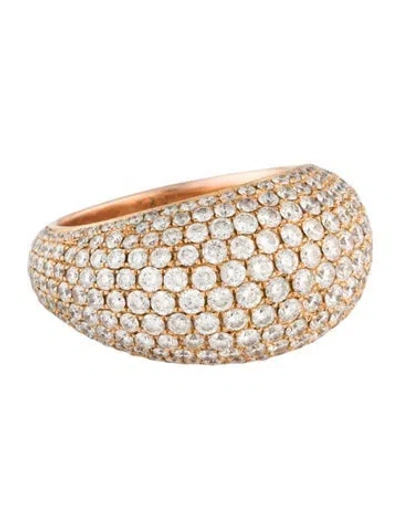 Pre-owned Jacob & Co. 18k 3.08ctw Diamond Band In Multi