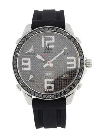 Pre-owned Jacob & Co. Five Time Zones Watch. In Multi