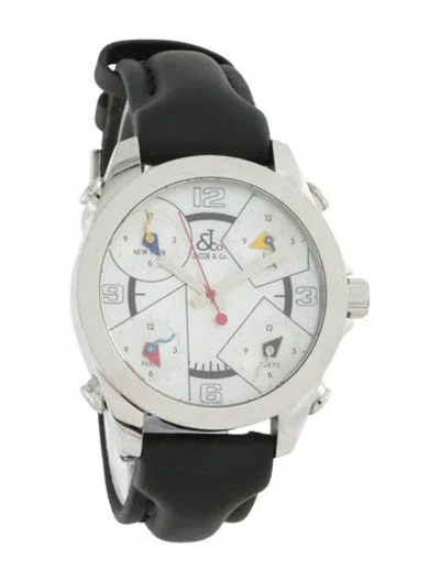 Pre-owned Jacob & Co. Five Time Zones Watch In Multi