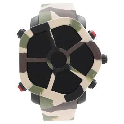 Pre-owned Jacob & Co. Ghost Carbon Bezel Camouflage Quartz Mens Watch Gh100.11.ns.pc.ano4d In Multi