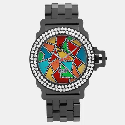Pre-owned Jacob & Co. Jacob & Co Standard Jc S18 Quartz Multicolor Dial Ceramic Men's Wristwatch 38 Mm