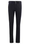 Jacob Cohen 10-ounce Dark Blue American Pocket Jeans