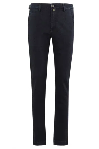 Jacob Cohen 10-ounce Dark Blue American Pocket Jeans
