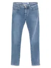 Jacob Cohen Slim Fit Denim Jeans With Belt Loops