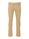 Jacob Cohen Pantalone Slim Fit Gray Tr 1000r Velluto Corda Trousers White In Brown