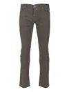 Jacob Cohen 5 Pkt Slim Fit Nick Tr Twill Blu Jeans Grey In Gray