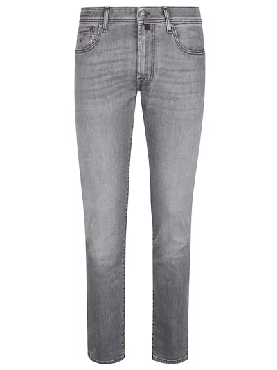 Jacob Cohen 5 Pocket Slim Fit Bard Stretch Jeans In Gray