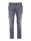 Jacob Cohen 5 Pockets Denim Pants In Multicolor