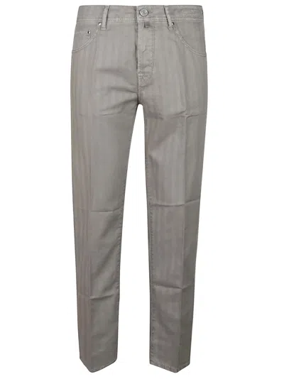 Jacob Cohen 5 Pockets Jeans Slim Carrot Scott In Thyme Grey