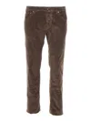 Jacob Cohen 5 Pockets Pants In Brown