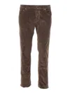 Jacob Cohen 5 Pockets Pants In Brown