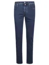 Jacob Cohen 5 Pockets Slim Fit Bard Jeans In Blue