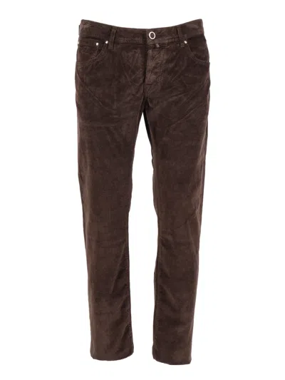 JACOB COHEN 5 POCKETS SLIM FIT PANTS