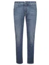 Jacob Cohen 5 Pockets Super Slim Fit Nick Slim Jeans In Animal Print