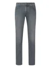 Jacob Cohen Academy Buttoned Jeans In Gray