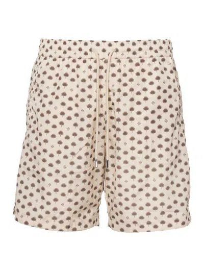 Jacob Cohen Beige Technical Fabric Swimsuit In Neutral