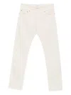 Jacob Cohen Button-fly Trousers In Beige