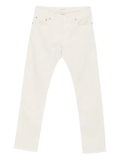 JACOB COHEN `BARD` 5-POCKET SLIM FIT PANTS