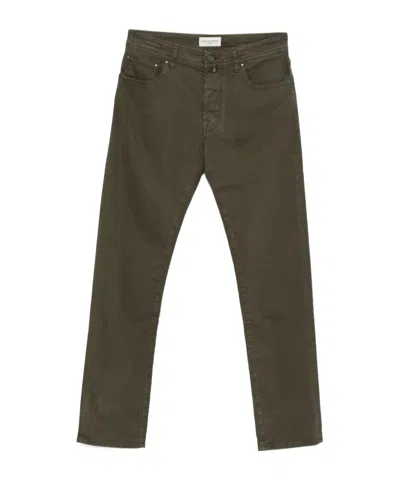 Jacob Cohen Bard 5-pocket Slim Fit Pants In Gray