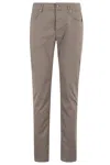 Jacob Cohen Bard 5 Tasche Gabardina Stretch In Elephant Grey